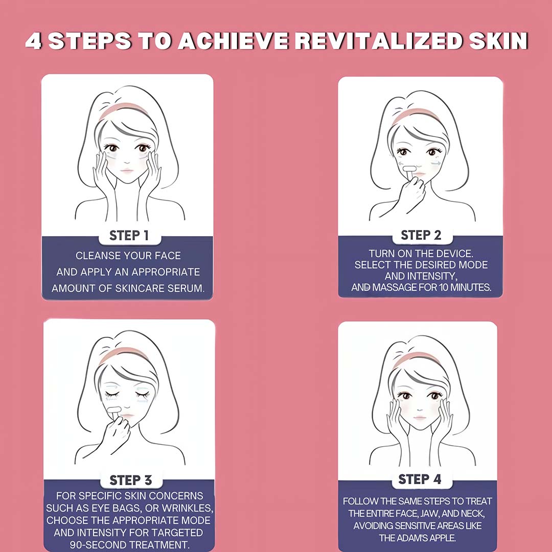 SilkGlow™ Red Light Facial & Eye Therapy Wand