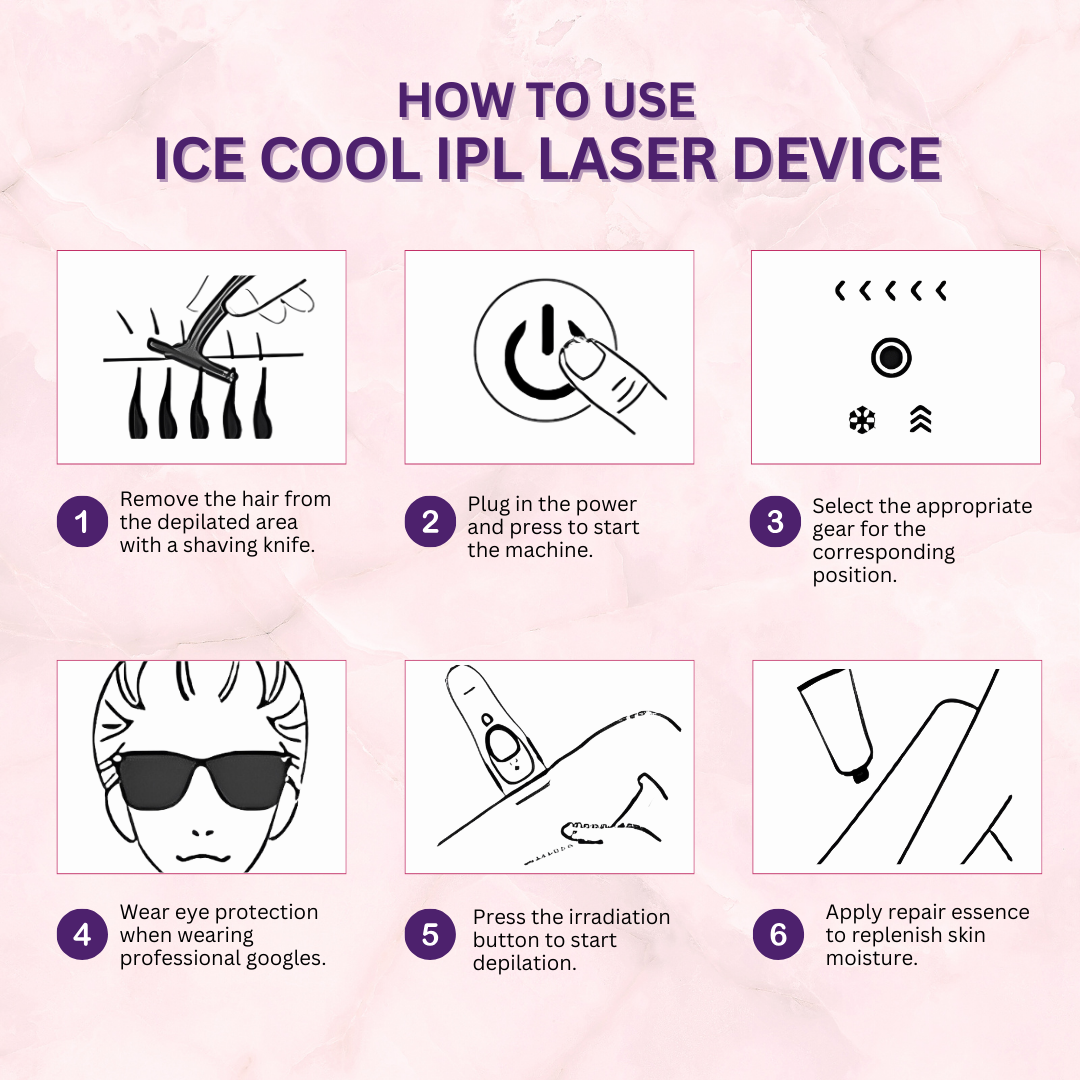 SilkSmooth™ Ice Cool Laser Hair Removal Device