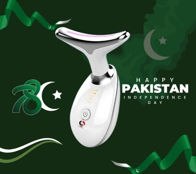 IPL light Neck and face lifting massager Bundles added