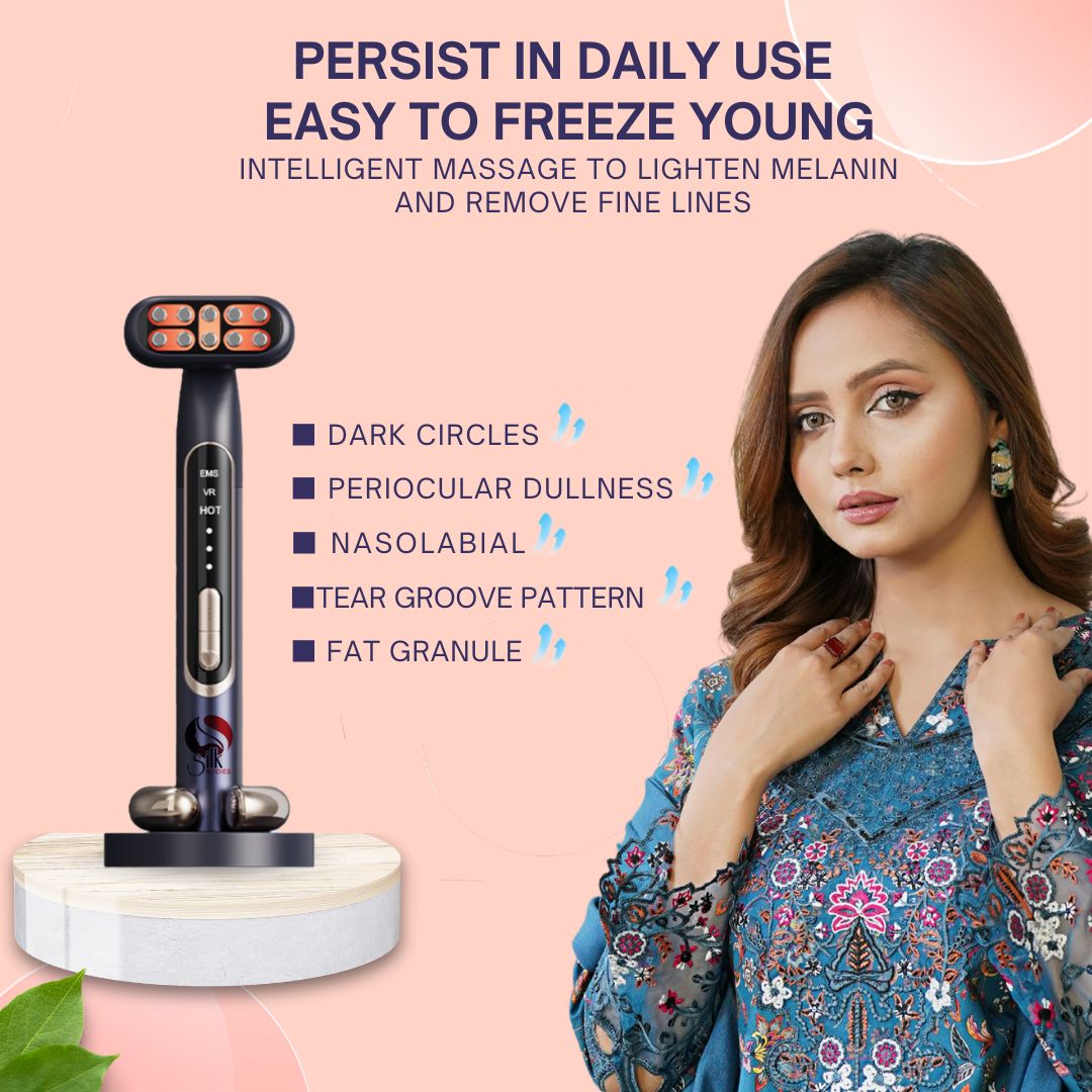 IPL Red light facial Wand and Eye massager