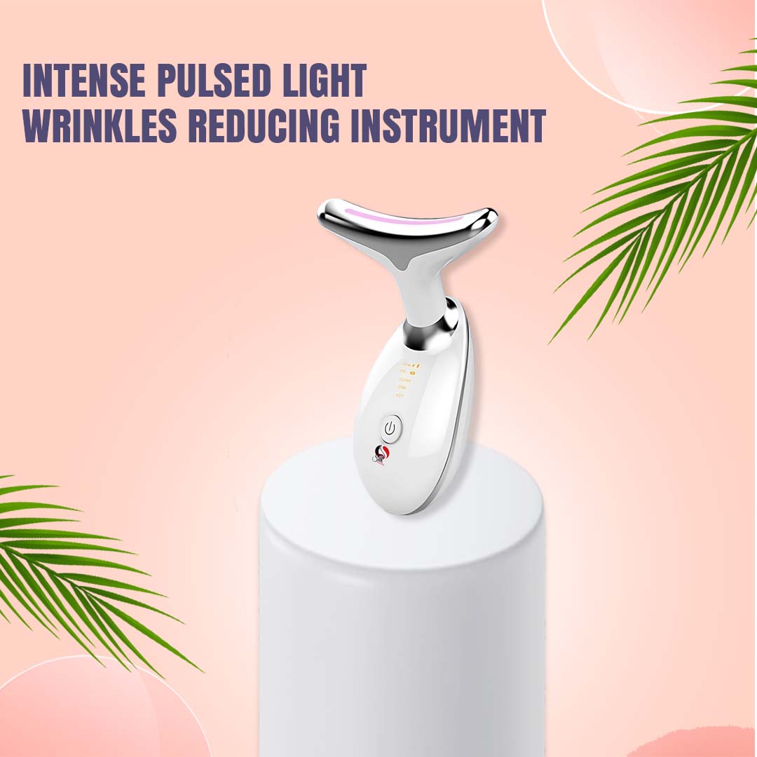 IPL light Neck and face lifting massager