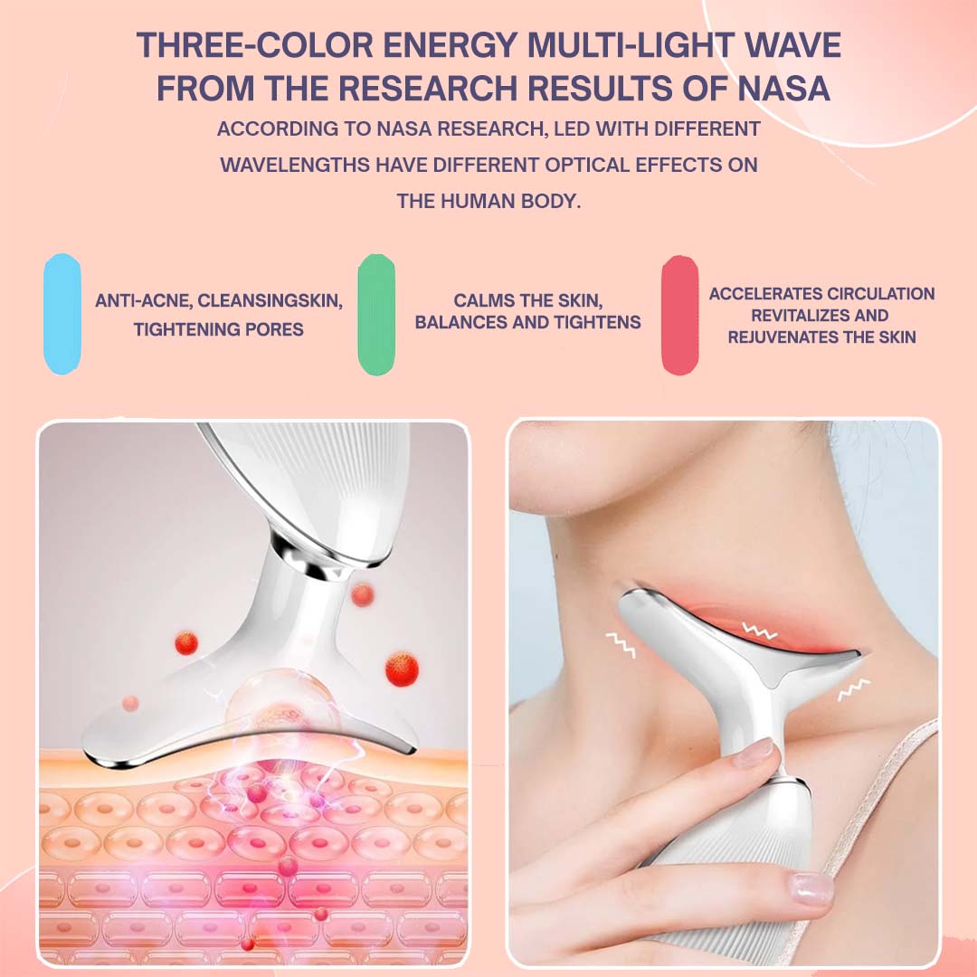 IPL light Neck and face lifting massager